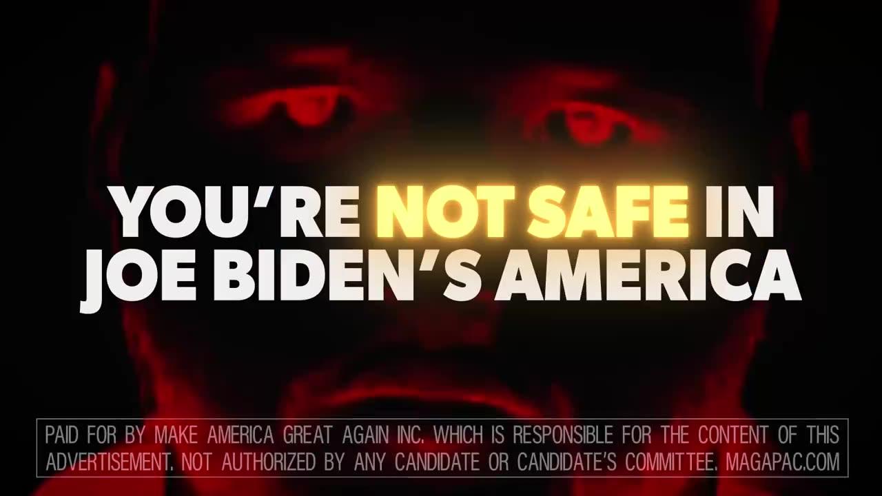 Trump's new ad: "You're not safe in Joe Biden's America."
