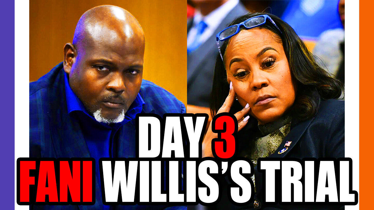 🔴LIVE: Day 3 - Fani Willis's Disqualification Hearing 🟠⚪🟣