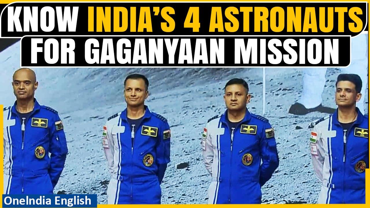 Gaganyaan Mission: All you need to know about four astronauts shortlisted for the mission | Oneindia