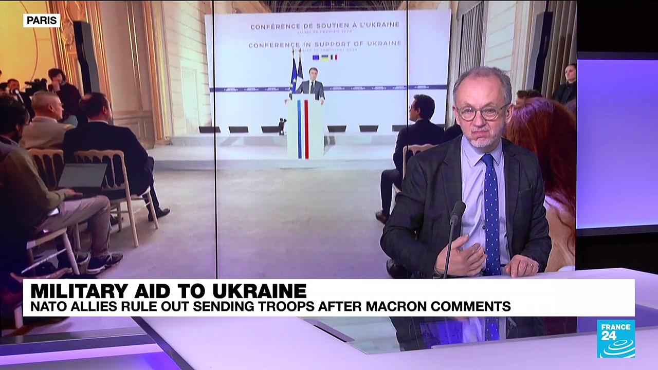 Macron ‘upping the ante’ over Ukraine after talk of sending troops