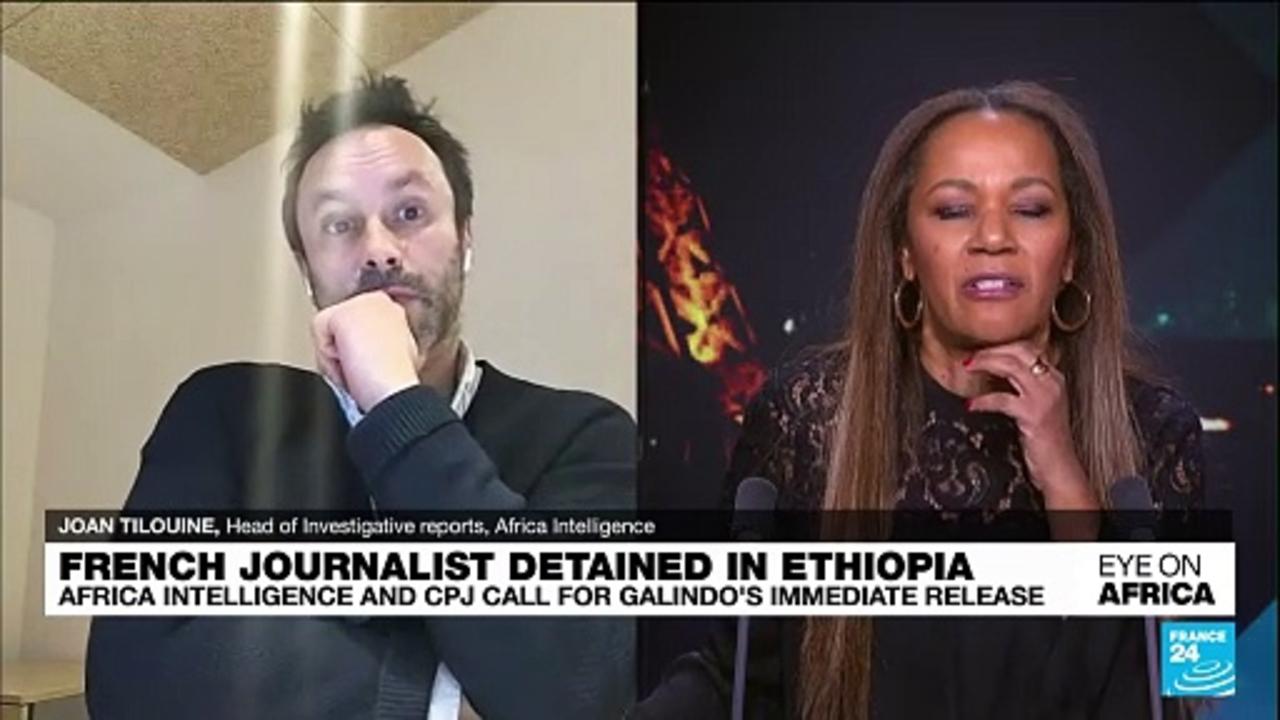 French journalist detained in Ethiopia ‘in good spirits’