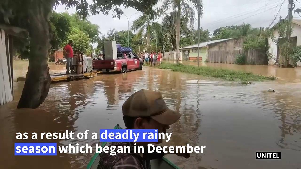 Rainy season floods claim at least 40 lives in Bolivia