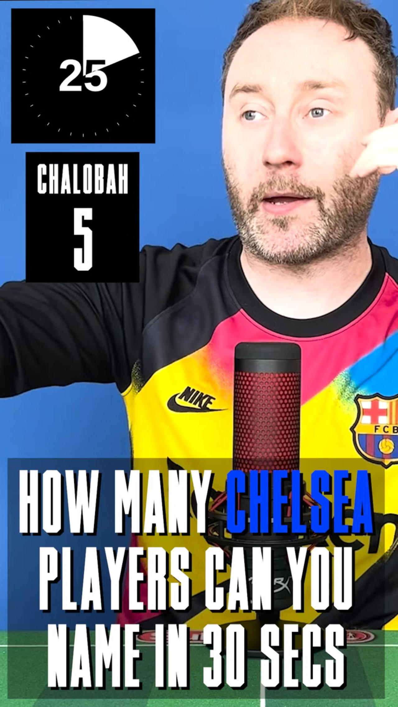 How Many Chelsea Football Players Can You Name In 30 Seconds? #Shorts