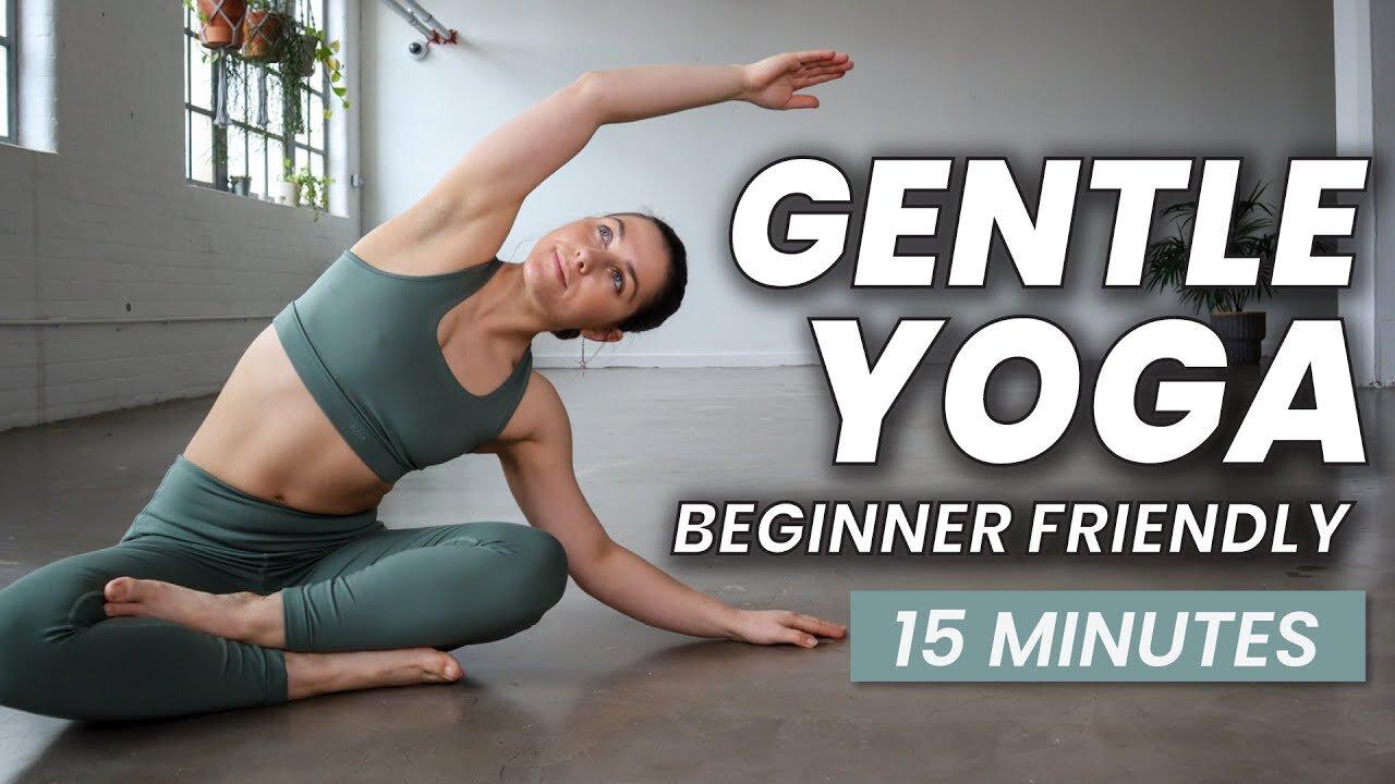 15 Min Gentle Yoga Flow Full Body Stretch to - One News Page VIDEO