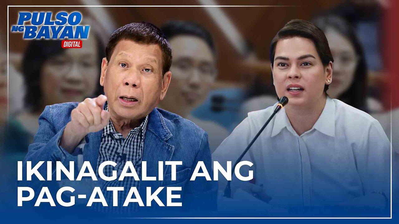 Pag-atake kay VP Sara, ikinagalit ni FPRRD - One News Page VIDEO