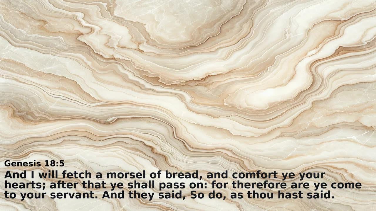 Genesis 18 KJV Drawn by AI