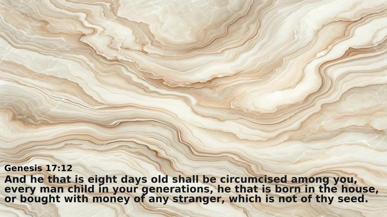 Genesis 17 KJV Drawn by AI