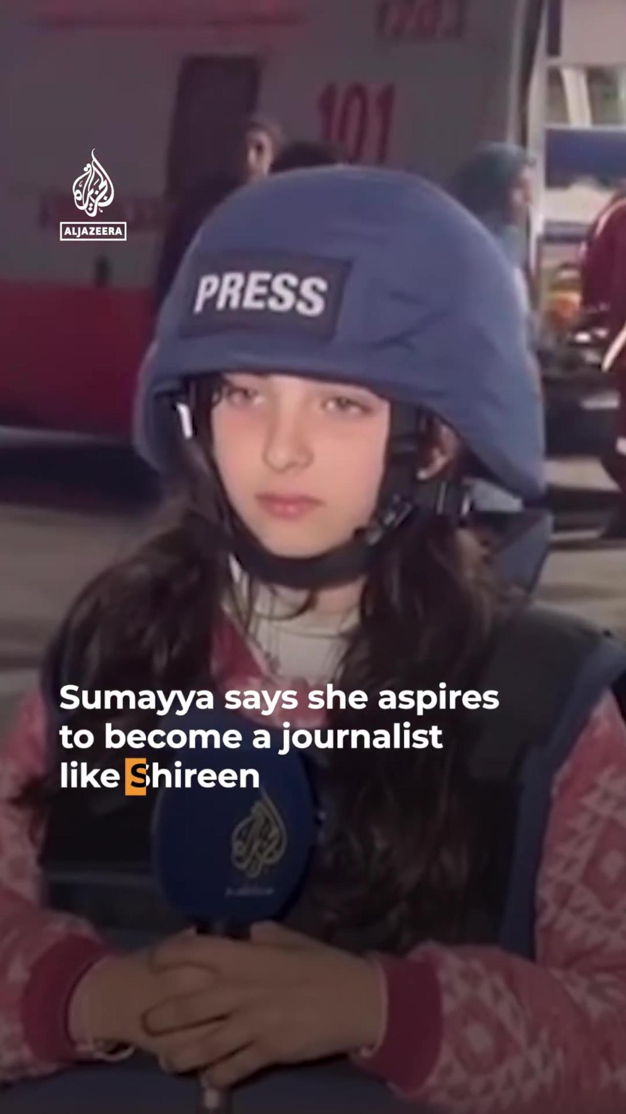 Gaza's budding 11-year-old journalist reporting the war
