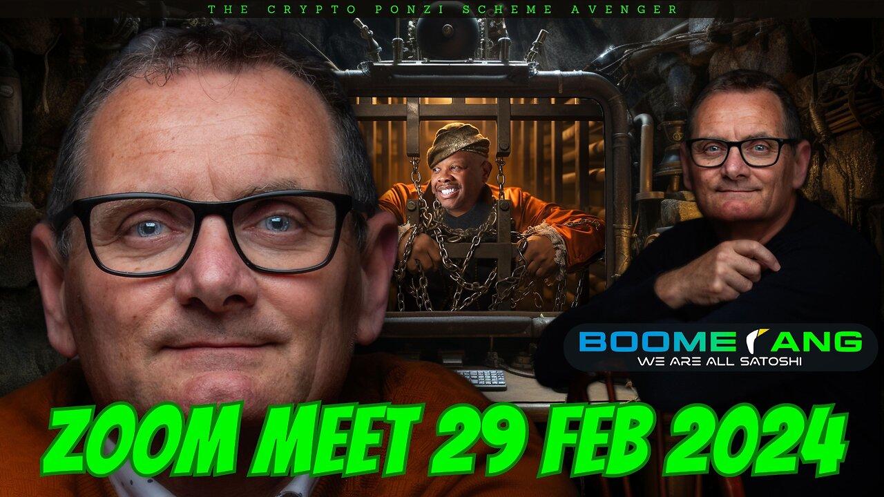 WAAS / BOOMERANG Zoom Meeting Feb 29th 2024