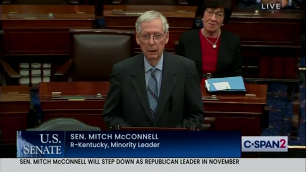 Breaking: McConnell to Step Down as GOP Senate Leader