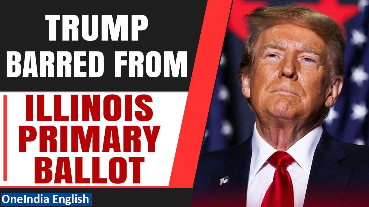 US Presidential Elections 2024: Illinois Judge removes Donald Trump from state ballot | Oneindia