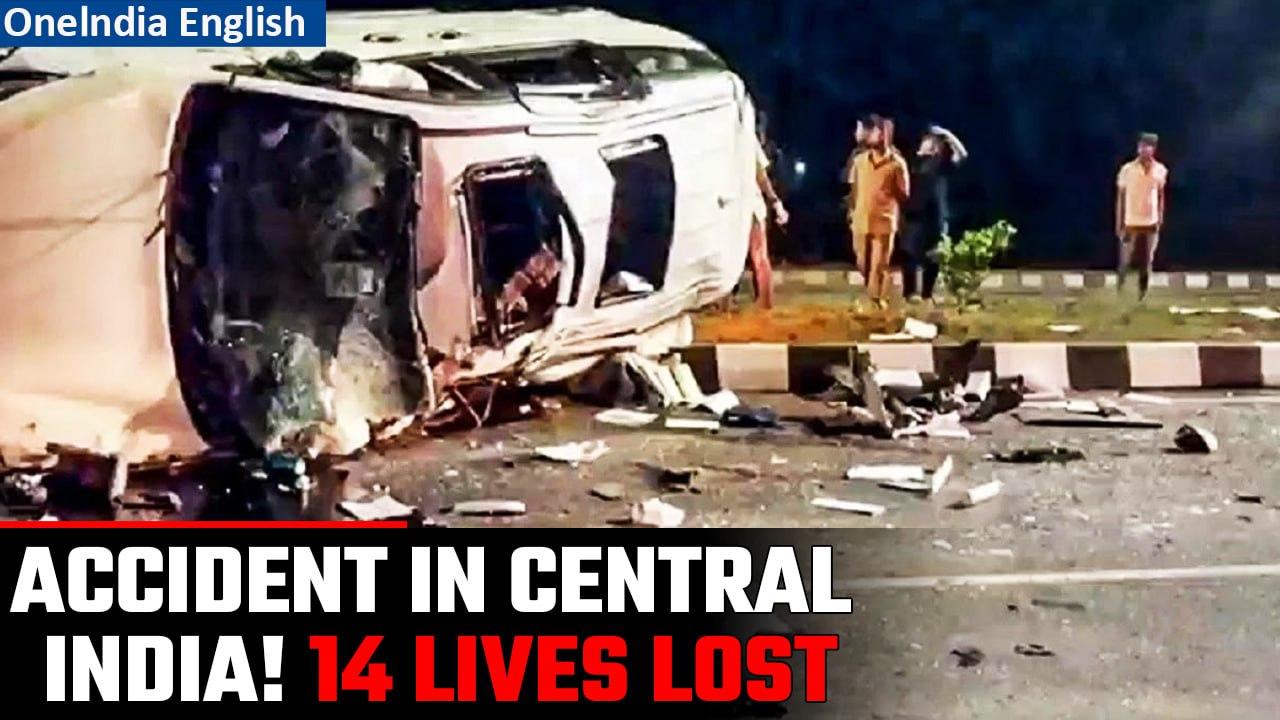 Madhya Pradesh: Pick-up Vehicle Overturns Taking 14 Lives, Injuring 21 in Dindori | Oneindia News