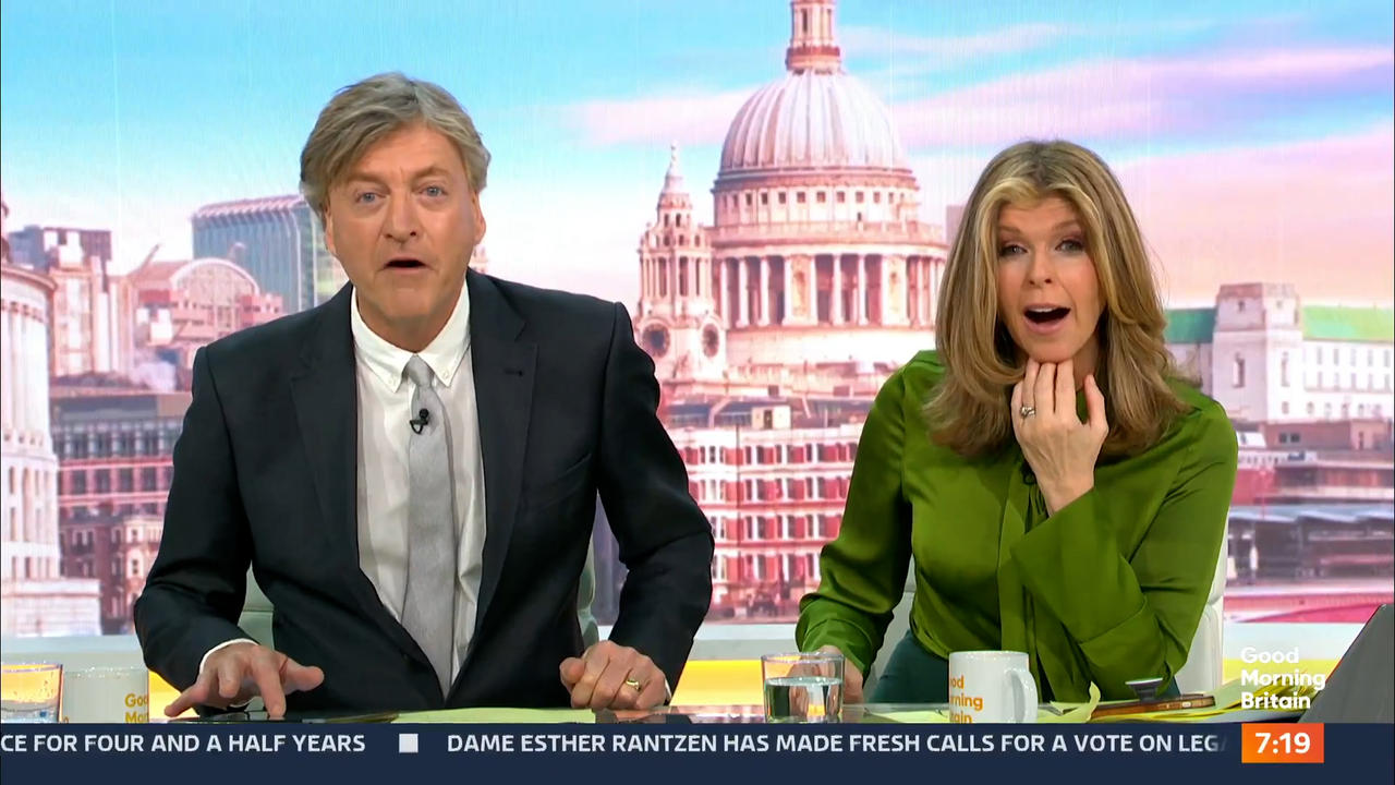 Richard Madeley proposes live on air on behalf of woman on leap year