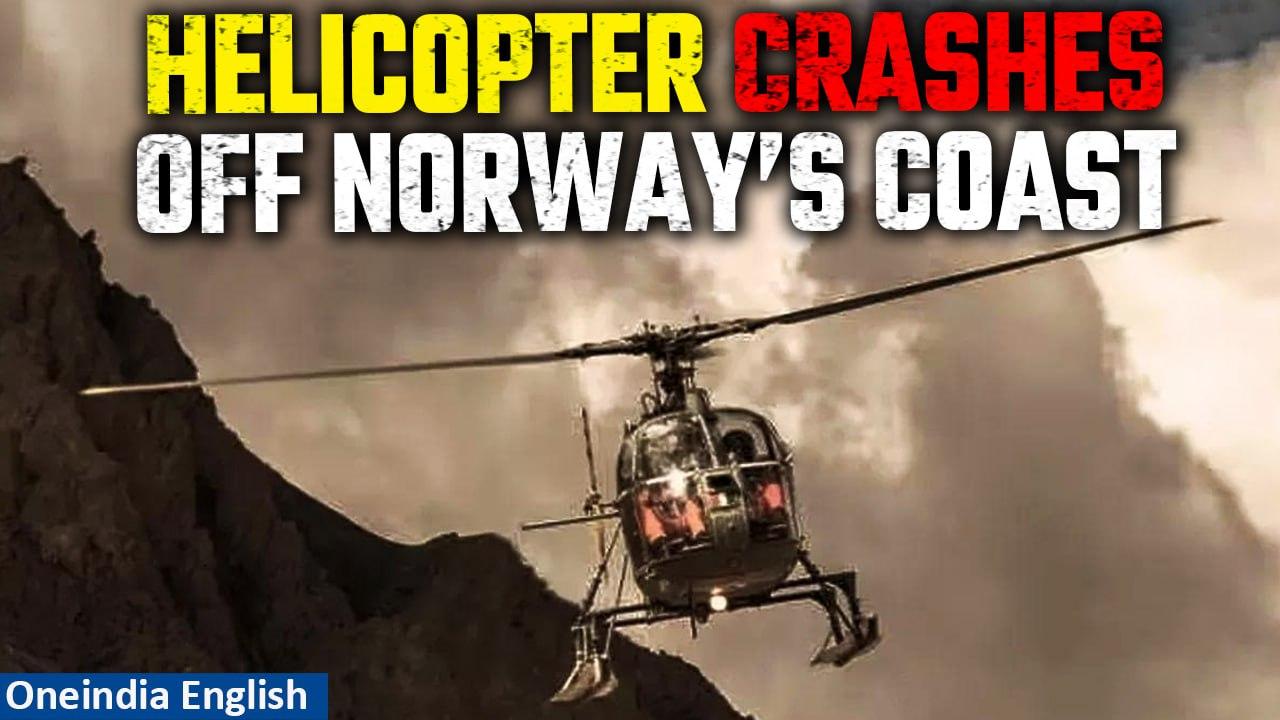 Norway: Helicopter crash lands in ocean off Norway, 1 dead and 5 others injured | Oneindia