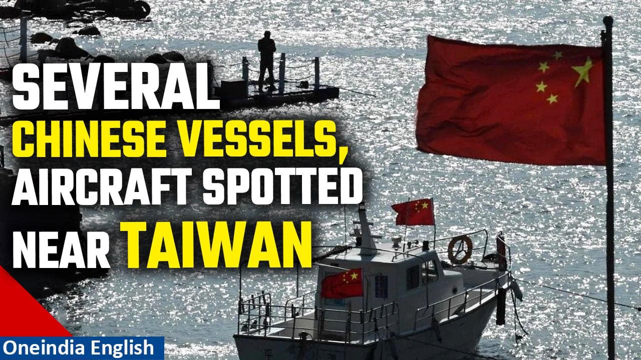 Taiwan spots 19 Chinese military planes and seven naval vessels around the nation | Oneindia News