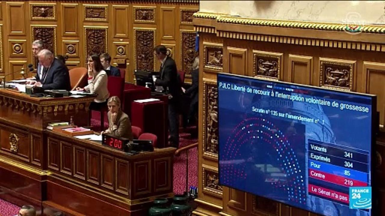 France's Senate votes to make abortion a constitutional 'freedom'