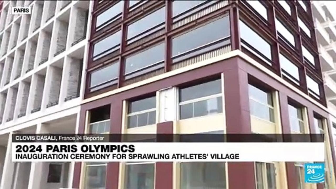On the ground: Paris Olympic village ready on time as confidence grows
