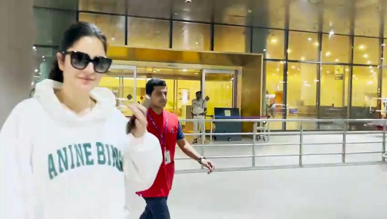 Katrina Kaif’s effortless airport look steals the limelight, video going viral