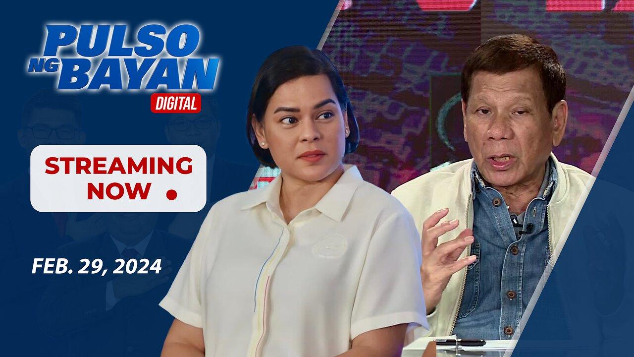 Pulso ng Bayan with Atty. Harry Roque, Admar Vilando and Jade Calabroso | February 29, 2024