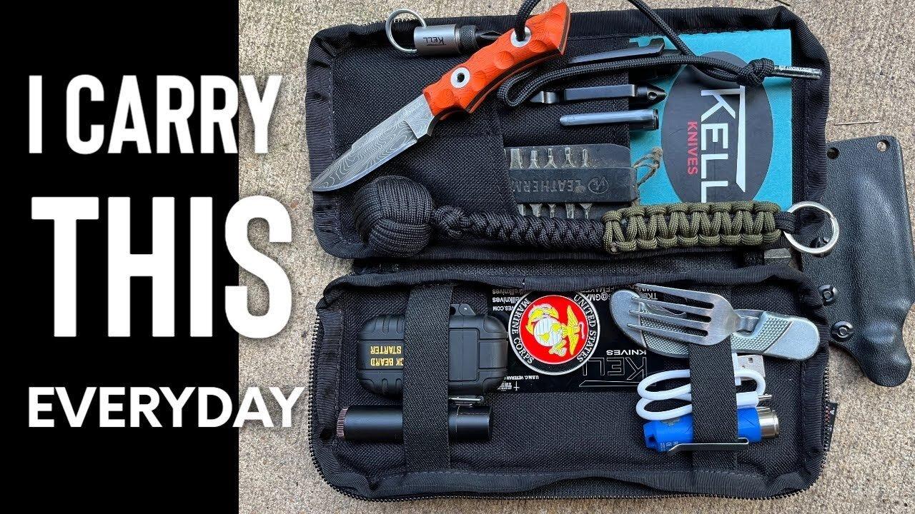What's in My EDC Pouch. EDC Bag and Pocket One News Page VIDEO