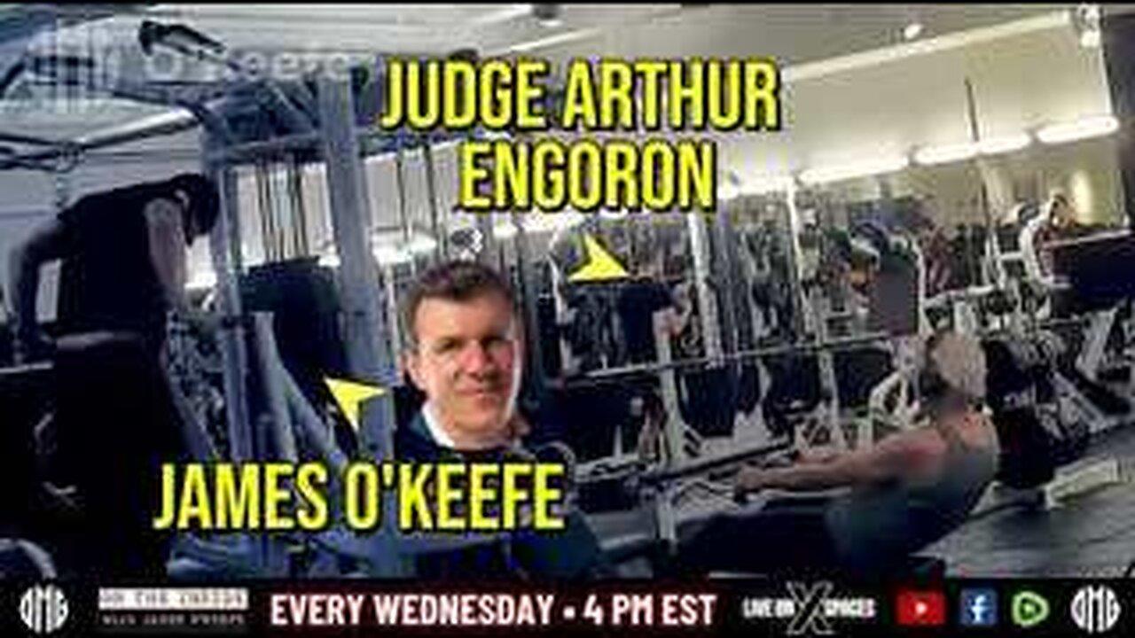BREAKING Judge Arthur Engoron Tells James O’Keefe in Gym He Gets “Lots of Hate Mail” But Is “Stron..