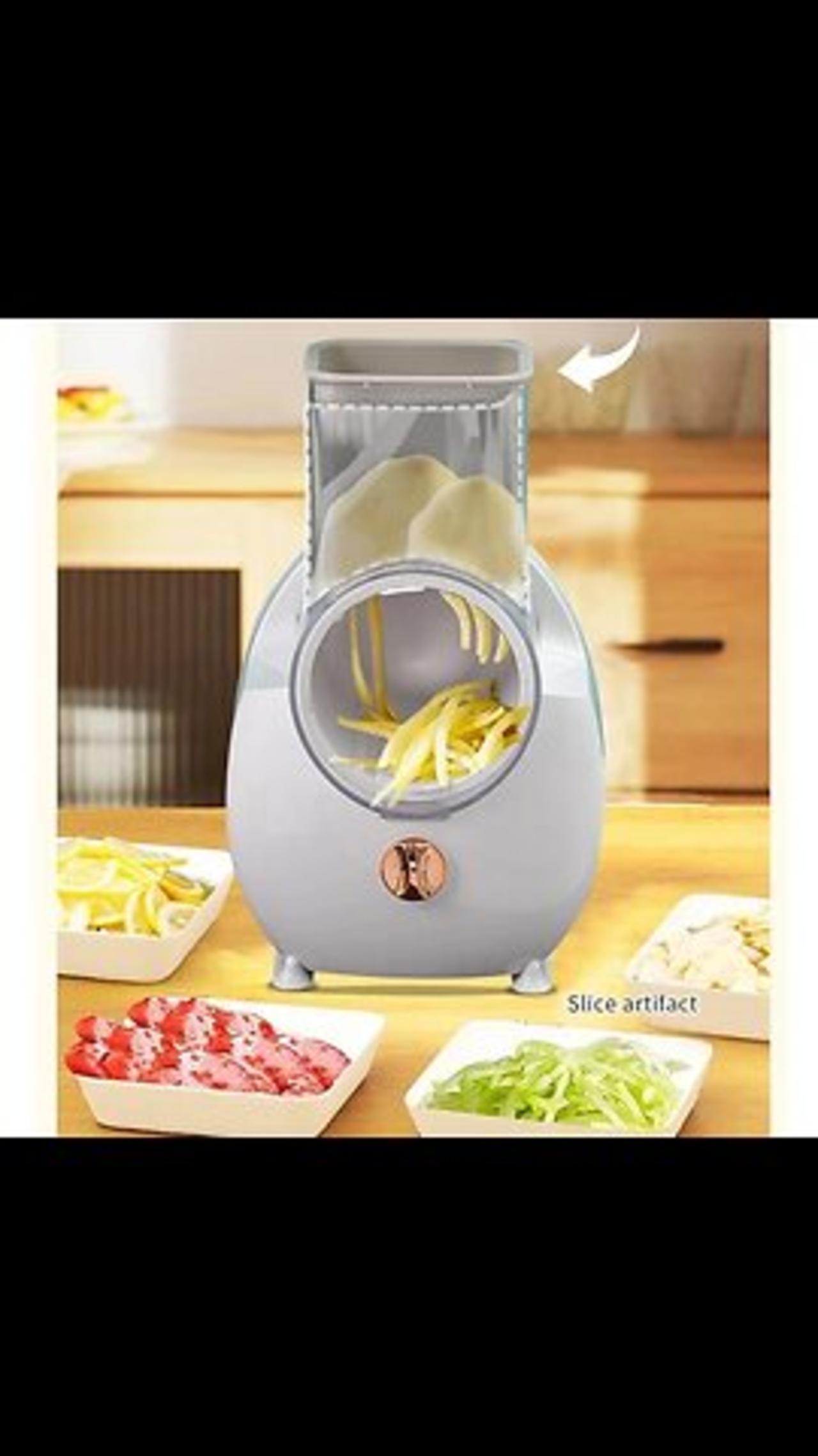 Kitchen Tools New Fully Automatic Electric Vegetable Cutter Household Tool