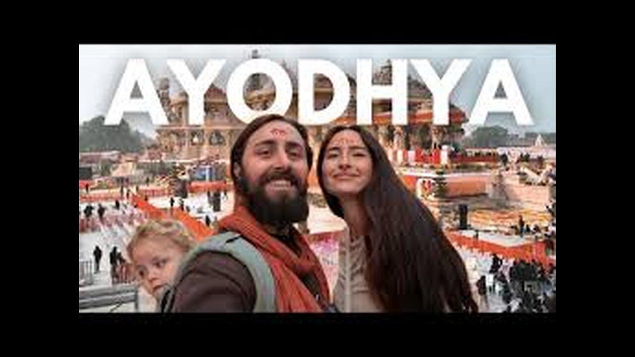 Foreigners Visit AYODHYA! 🇮🇳 (Exploring India's New Ram Mandir, Hanuman Temple & More)