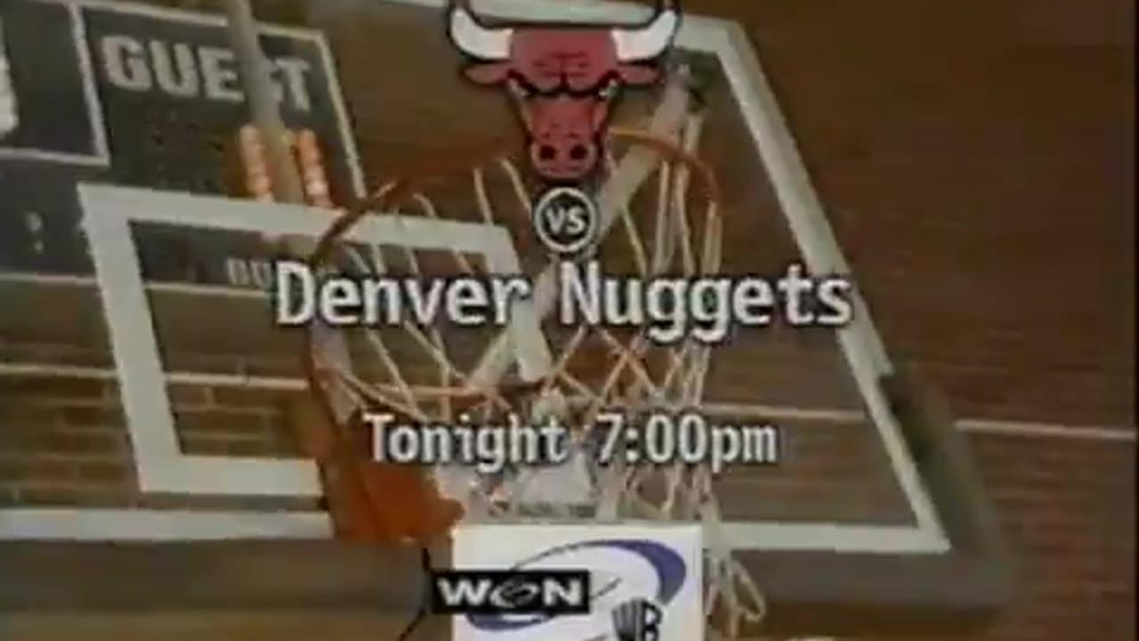February 29, 2000 - Promo for Bulls - Nuggets Telecast