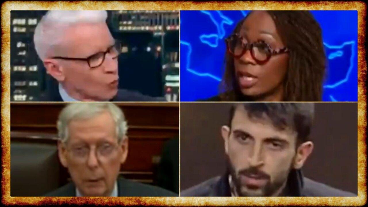 Media COPES as 100k Vote 'UNCOMMITTED, McConnell STEPS DOWN, Israeli Dissenter SMEARED in Germany