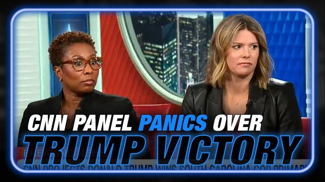 VIDEO: Landslide Alert - CNN Panics After Trump Receives Twice