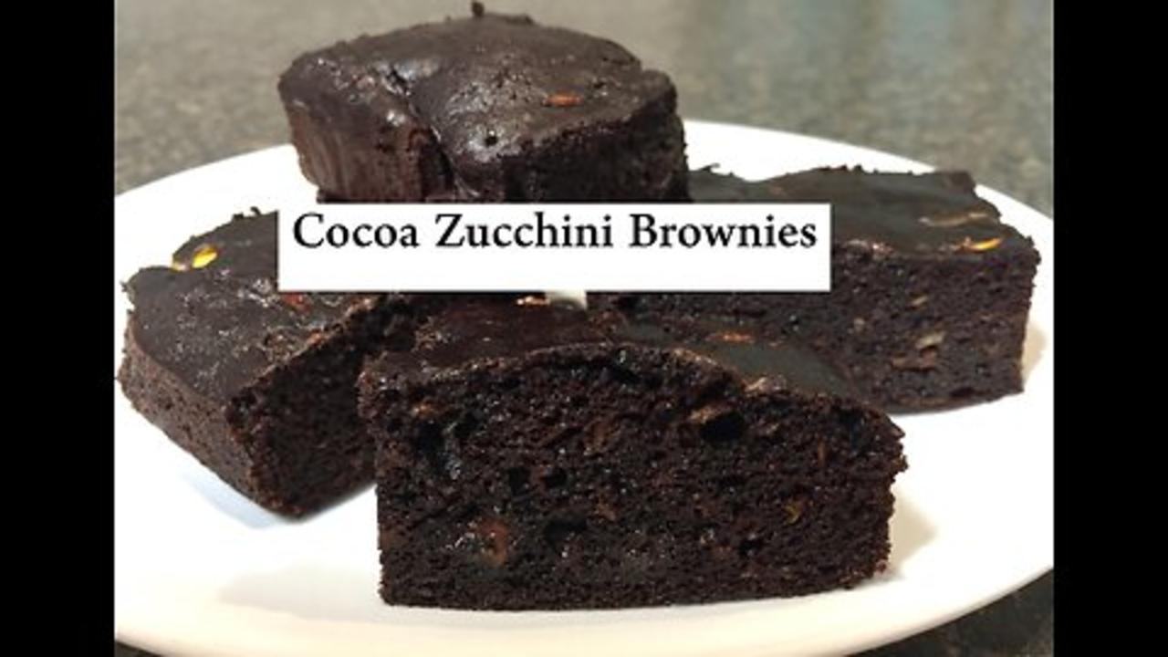 Cocoa Zucchini Brownies