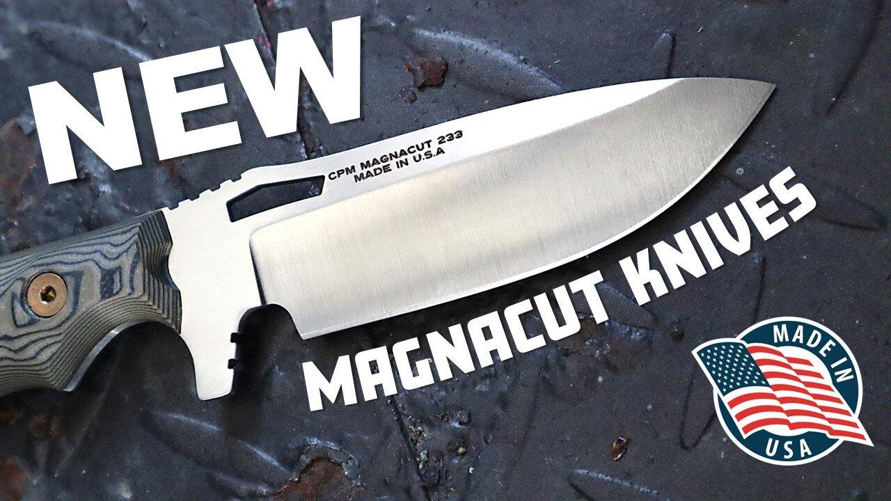 New Knives Unleashed: USA MAGNACUT Steel Fixed Blades!?!?! | Atlantic Knife