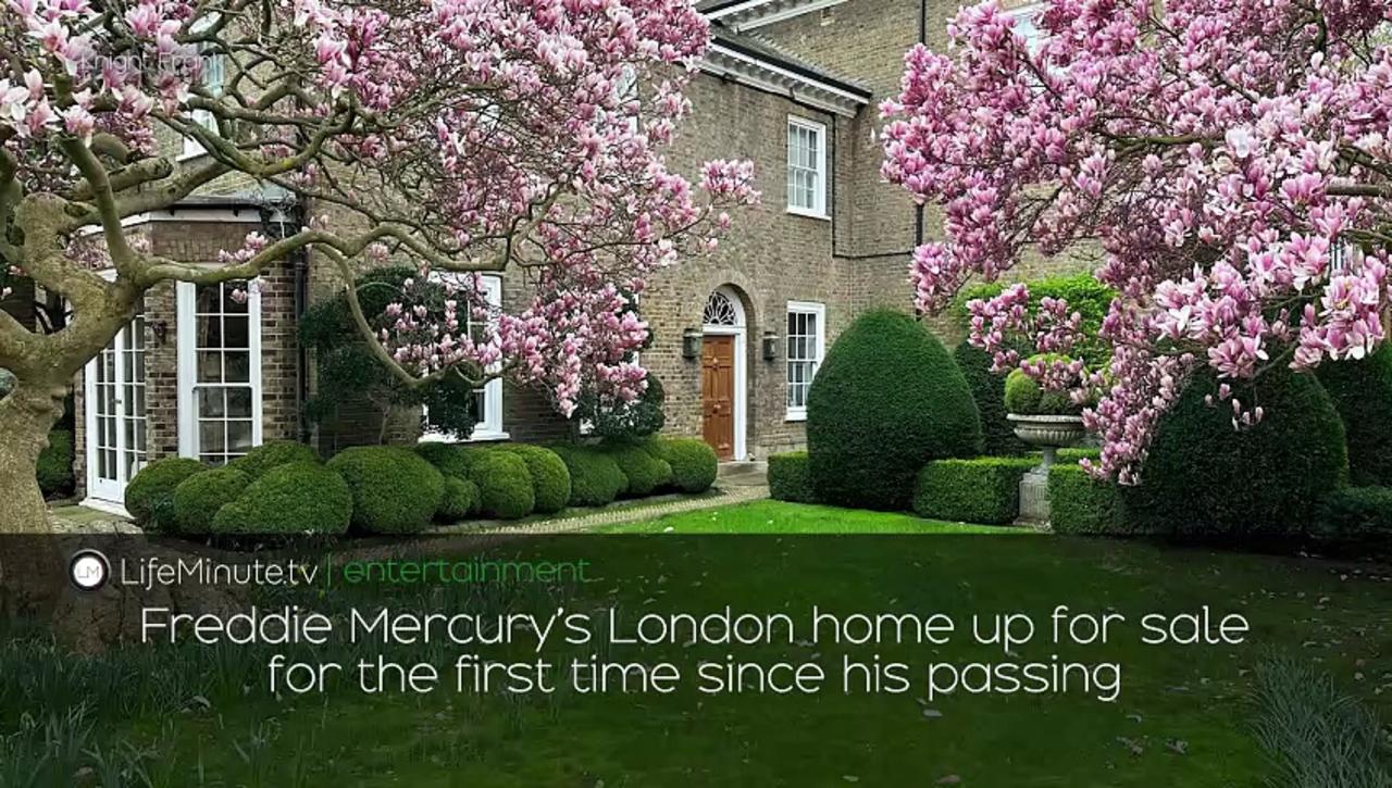 Freddie Mercury's London Home Up for Sale, Royal Family Provides Update on Kate Middleton's Condition