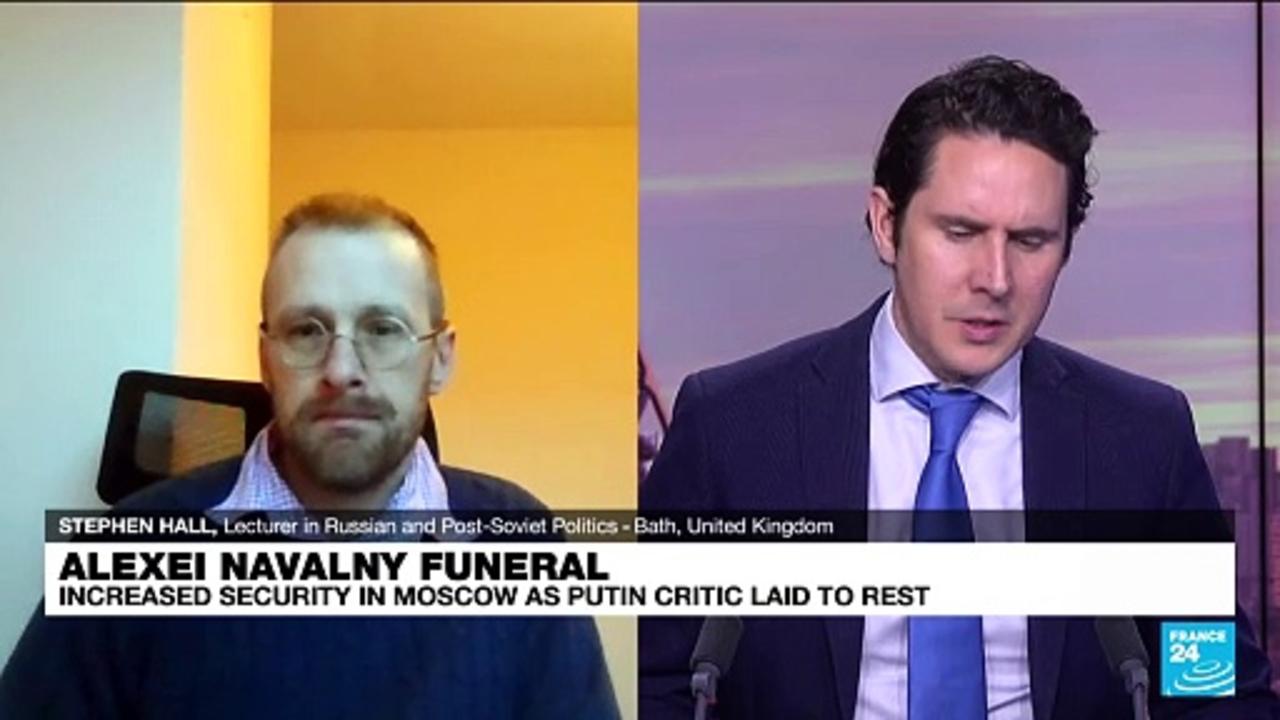 'The Kremlin is worried about what could happen in terms of the number of people who may attend Navalny's funeral'