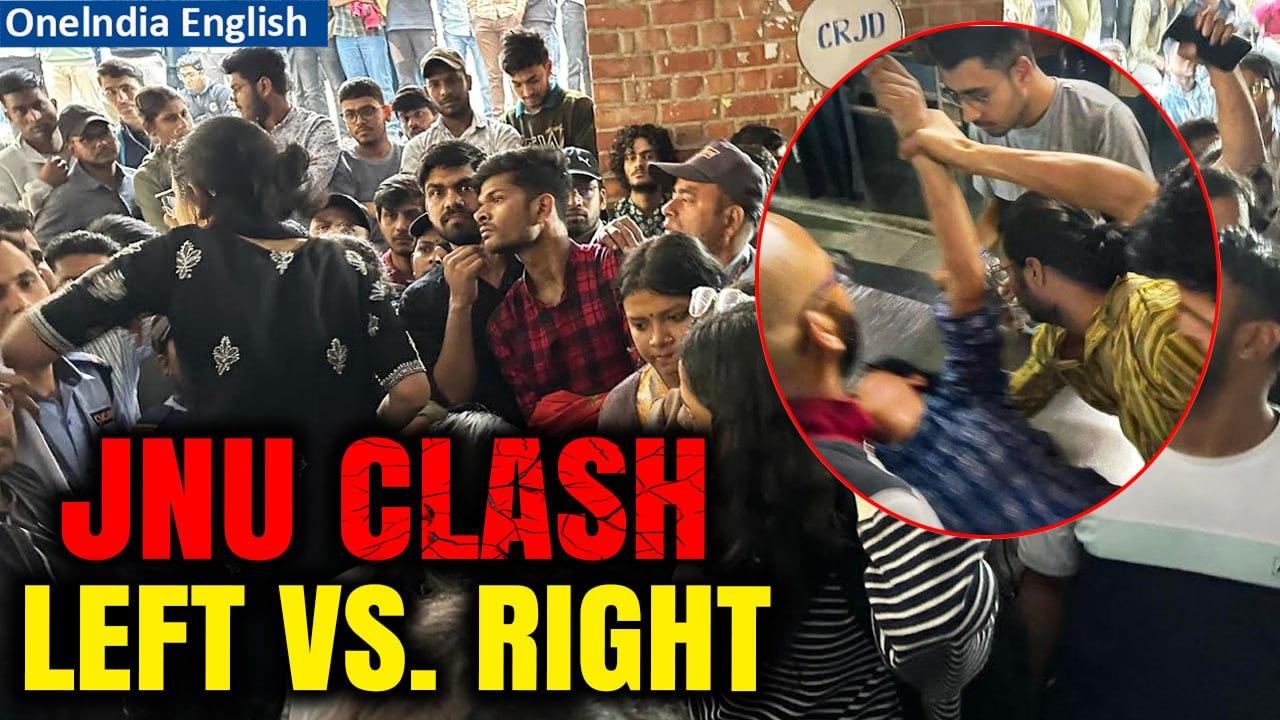 Political Turmoil in Jawaharlal Nehru University: Clash between ABVP & Left Groups | Oneindia News