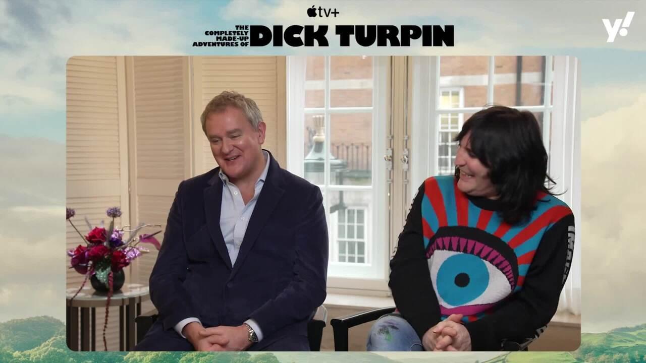 Noel Fielding and Hugh Bonneville matched 'clown statuses' on Apple TV+ show