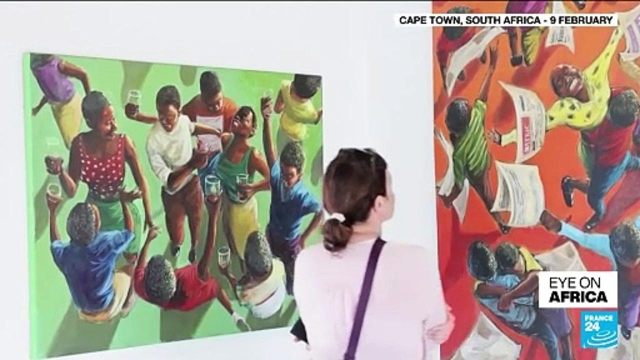 Cape Town artist paints a new meaning to township life