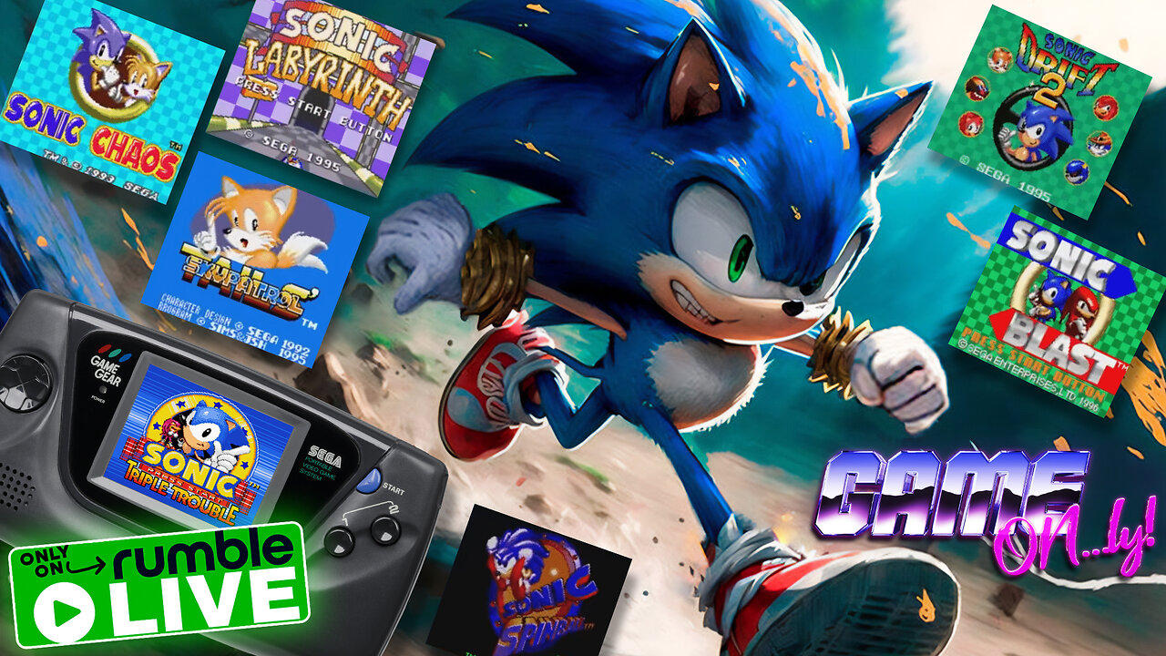 LIVE 2/29 at 7pm ET | GAME GEAR SONIC GAMES!