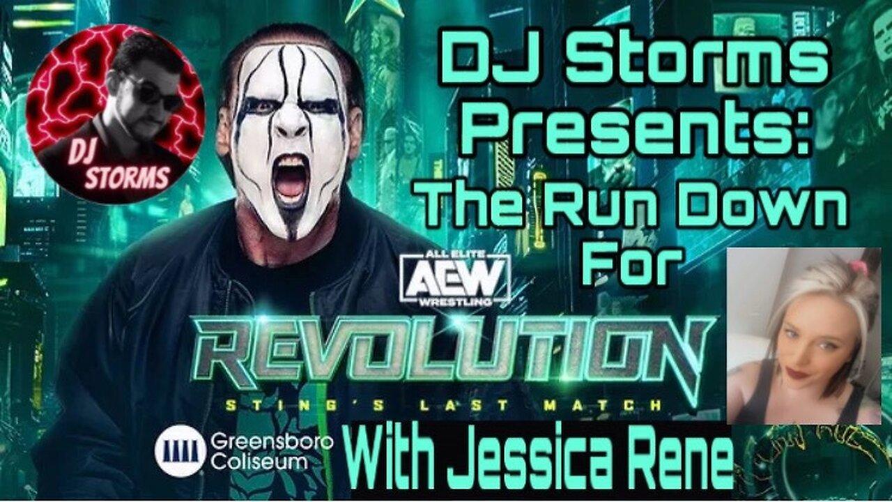 The Run Down for AEW Revolution 2024 with Jessica Rene