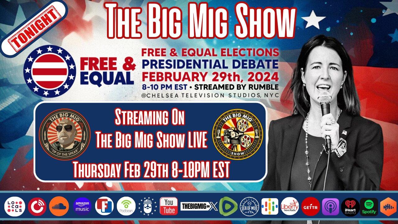 Live Democratic Presidential Debate by Free & Equal