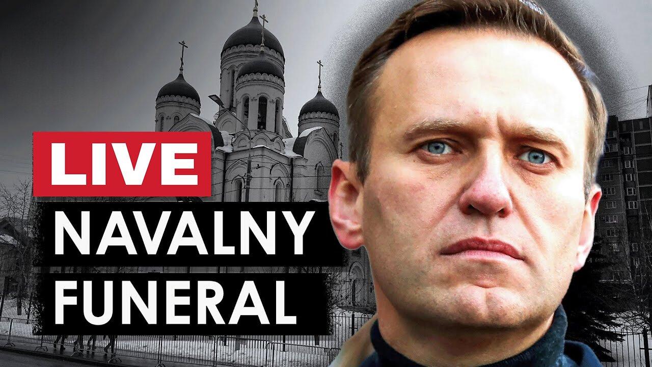🔴 LIVE: Alexei Navalny funeral amidst heightened police presence