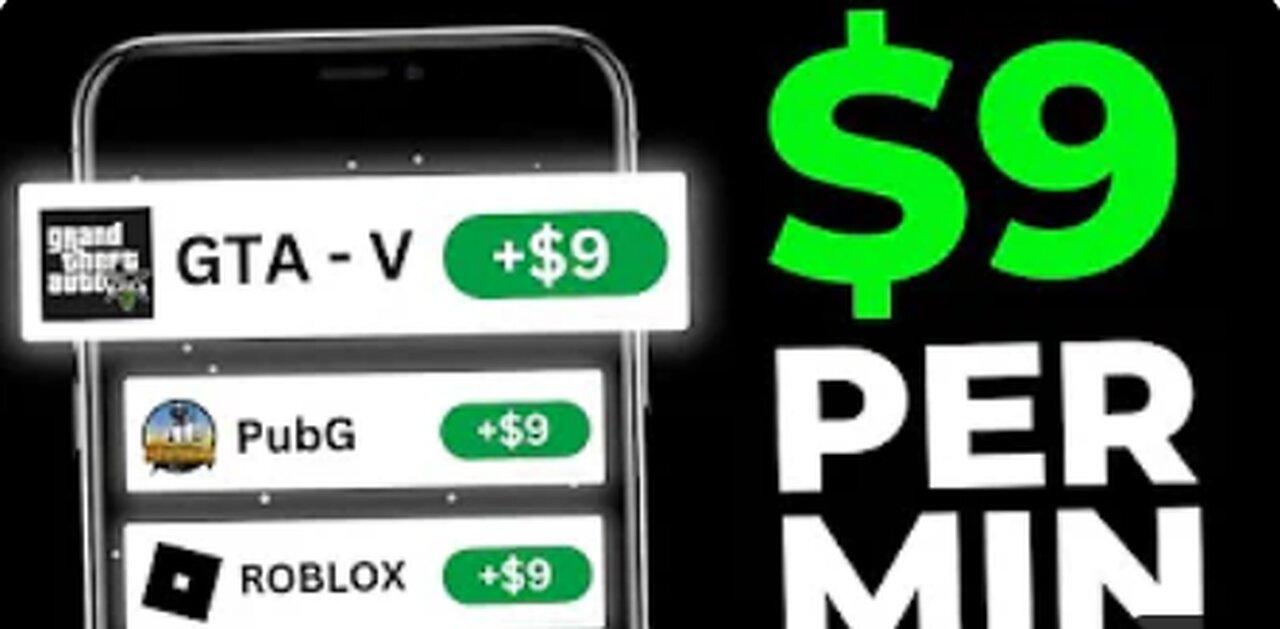 Earn $9.00 Every Min. Playing Games Play To Earn Games Best 🤑