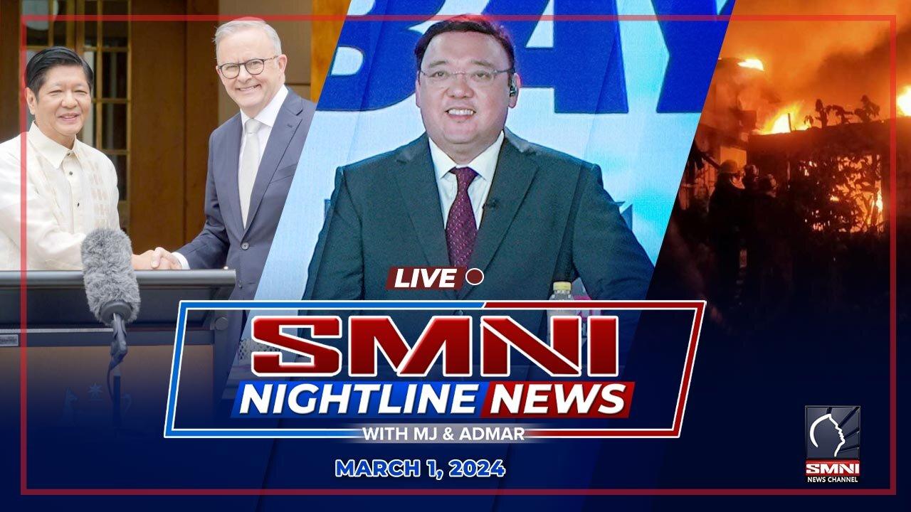 LIVE: SMNI Nightline News with MJ Mondejar and Admar Vilando | March 1, 2024