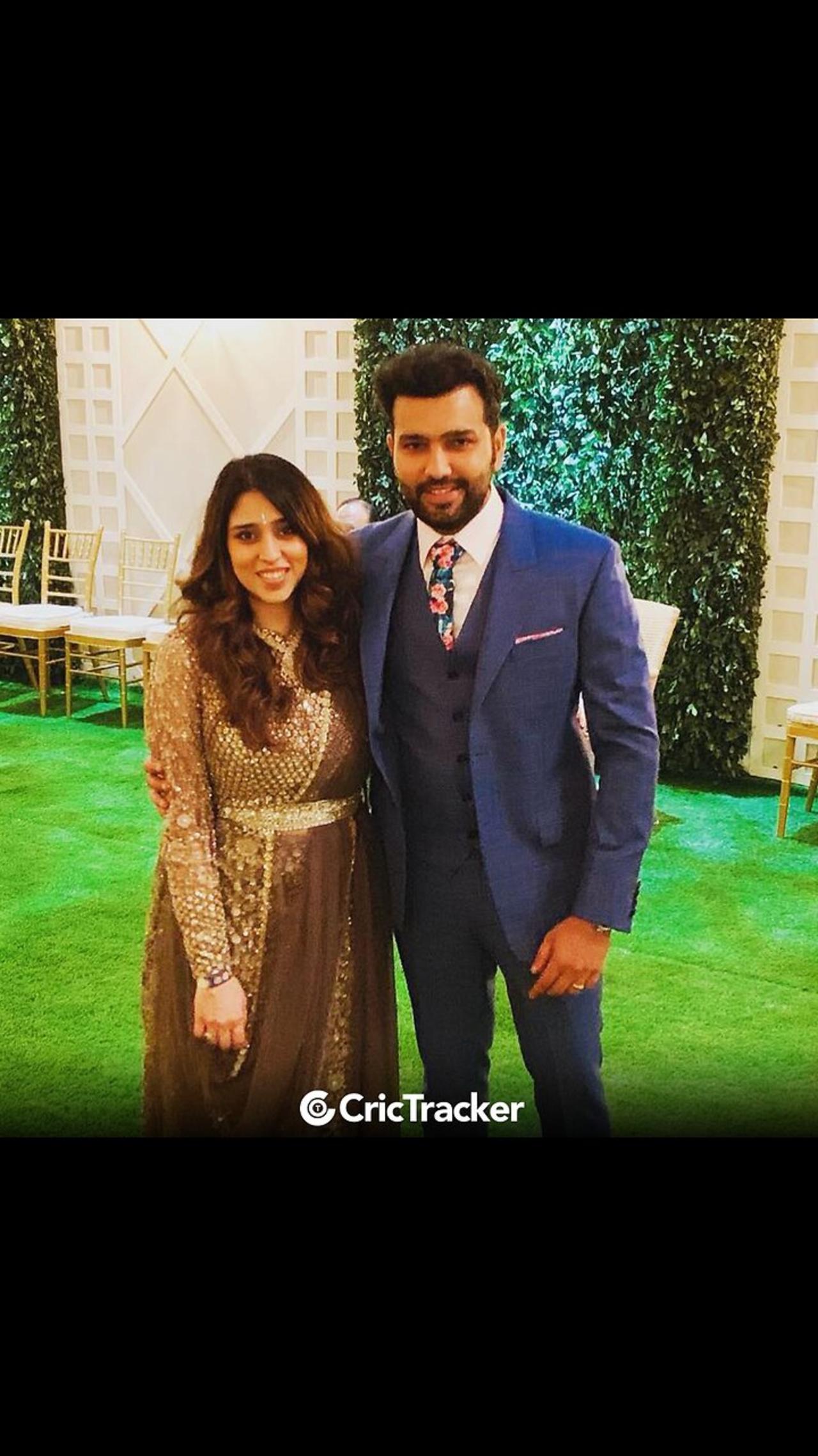 Rohit Sharma's wife Ritika Sajdeh #rohitsharma #ritikasajdeh #rohitsharma45 #mumbaiindians #cricket