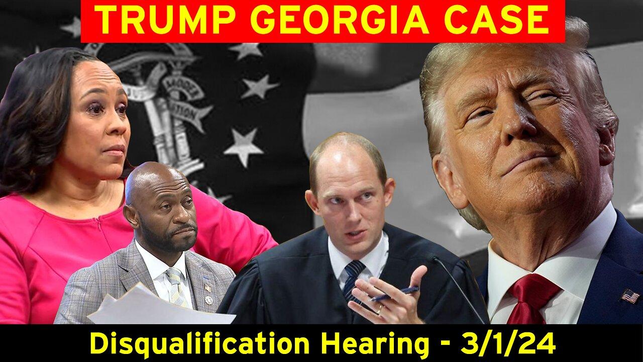 Fani Willis Disqualification Hearing (FINAL DAY) - Trump Georgia Case