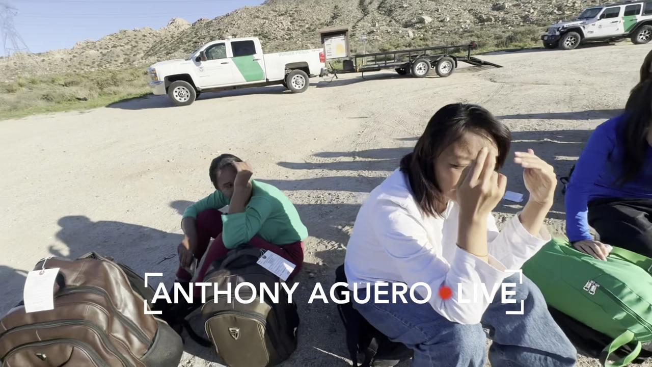 Anthony Aguero comes across a group of all women illegal aliens