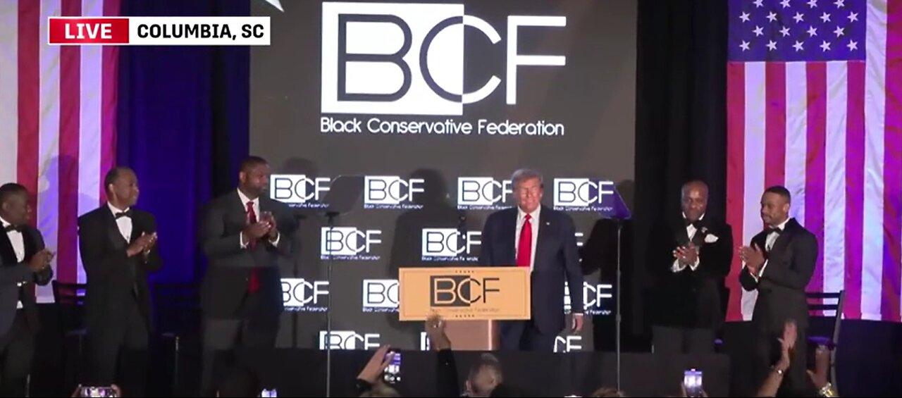 President Donald Trump Black Conservatives Federation Speech Columbia, SC 02/23/24