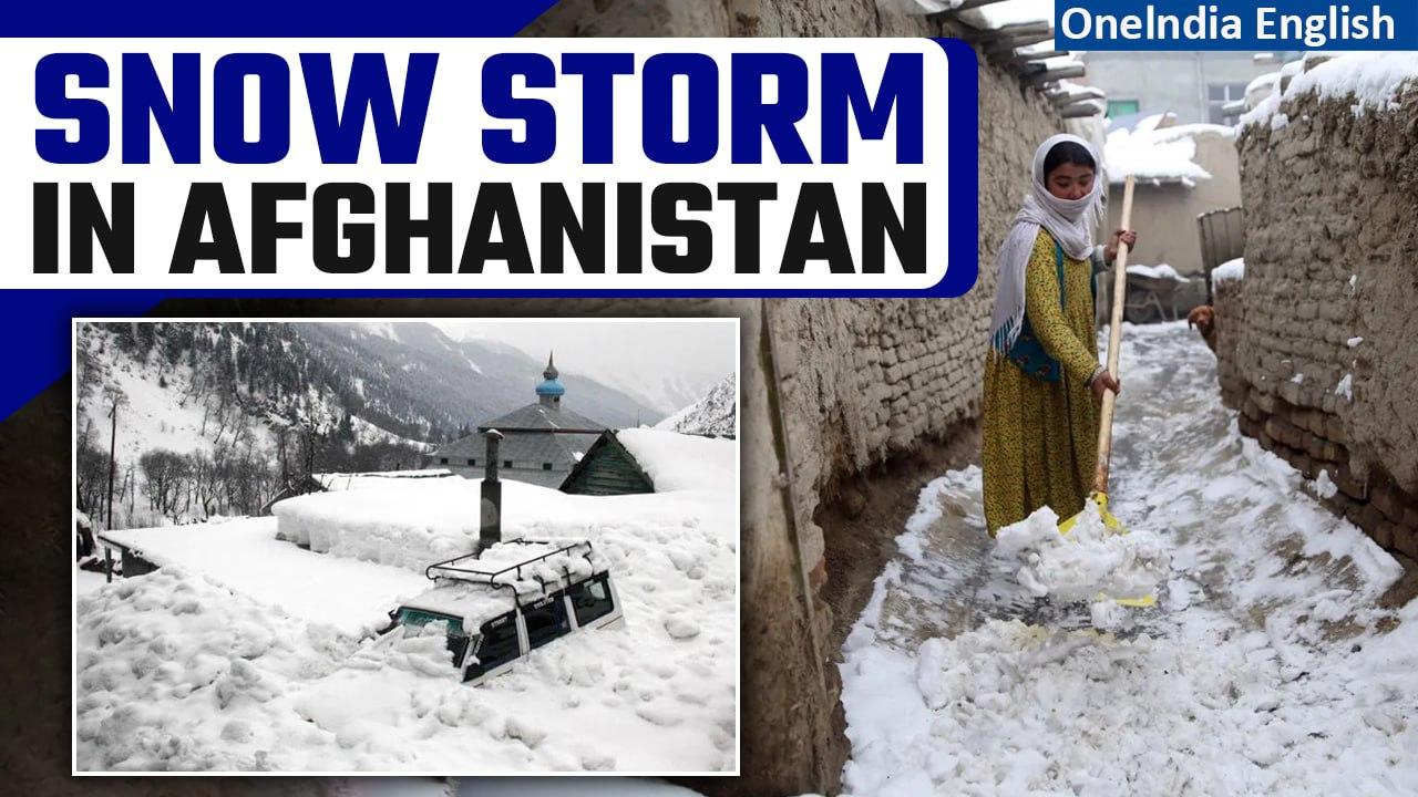 Afghanistan Snow Storm Claims 15 Lives, Leave Dozens Hurt| Response Committee Formed | Oneindia News