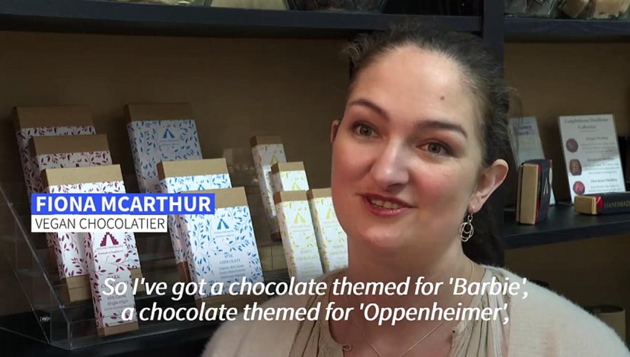 'It's mindblowing!': The Scottish chocolatier making film-inspired treats for Oscar nominees