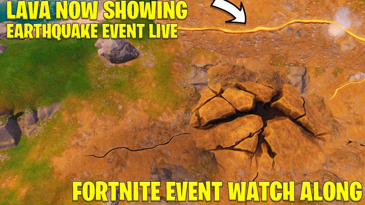 FORTNITE EVENT Watch Along - LAVA COMING OUT & EARTHQUAKES | Pandoras Box Tomorrow